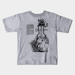 Medical Surgical Trephination Illustration Kids T-Shirt